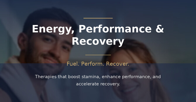 Energy, Performance & Recovery